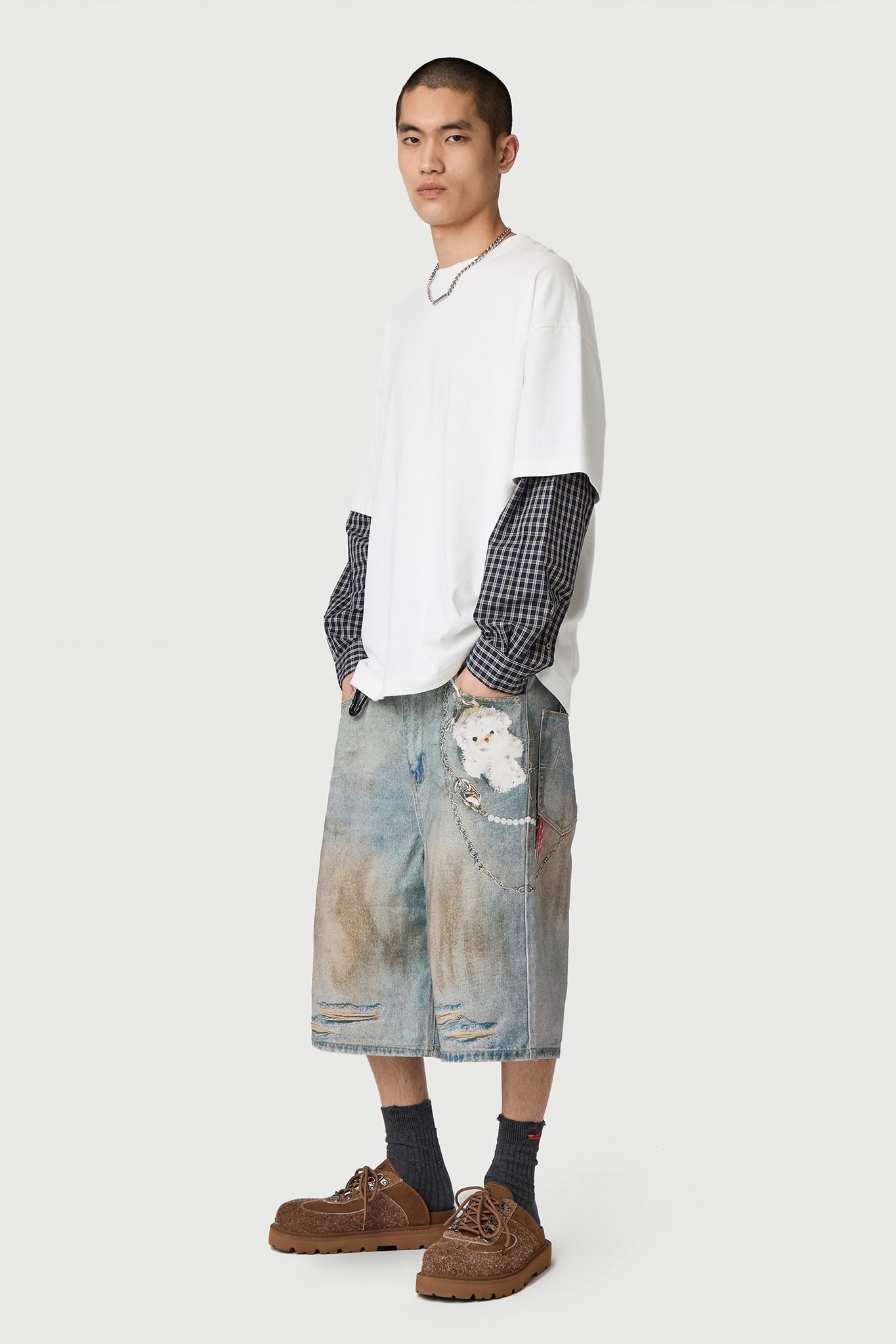 LAYERED LONGSLEEVE TYPE 1 EGG WHITE Acupuncture