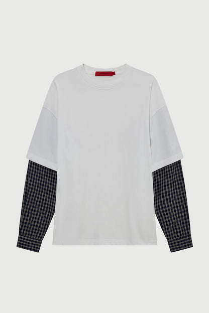 LAYERED LONGSLEEVE TYPE 1 EGG WHITE Acupuncture