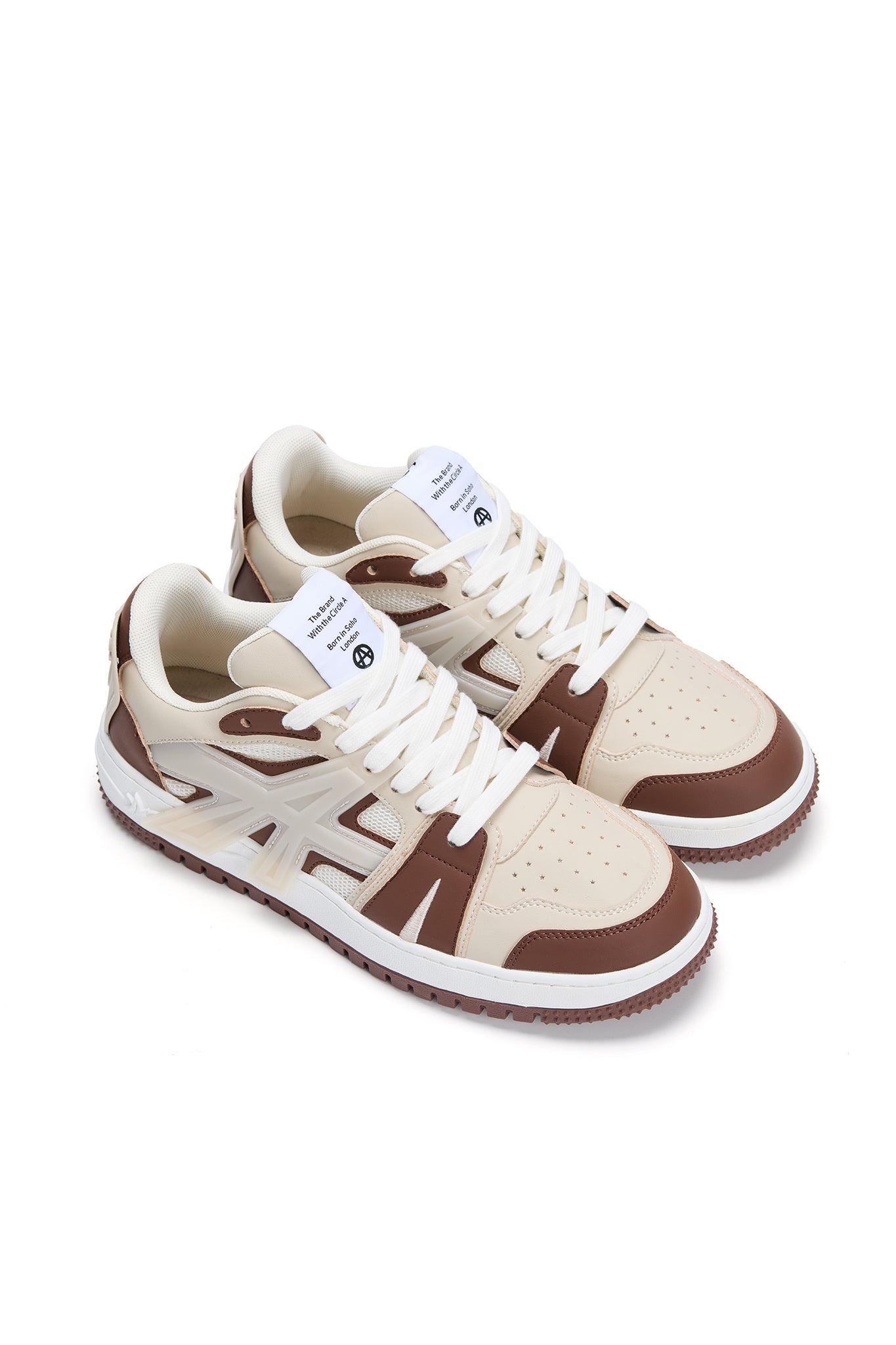 LOLA SNEAK BROWN BEIGE Acupuncture