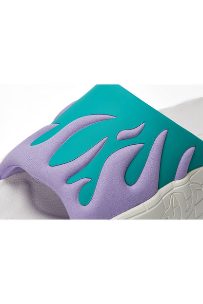 NYU SLIDE GREEN/PURPLE Acupuncture