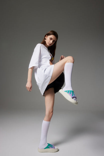 NYU SLIDE GREEN/PURPLE Acupuncture