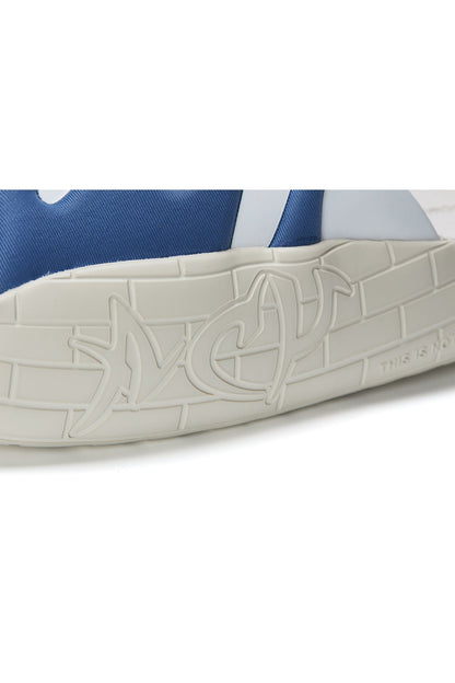 NYU SLIDE NAVY/CREAM Acupuncture