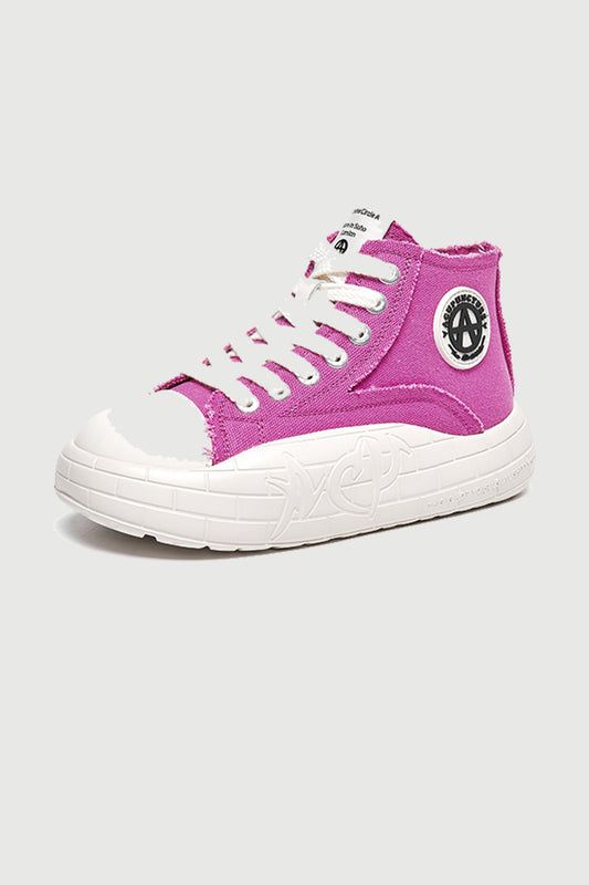 NYU Vulc Mid Pink/White Acupuncture
