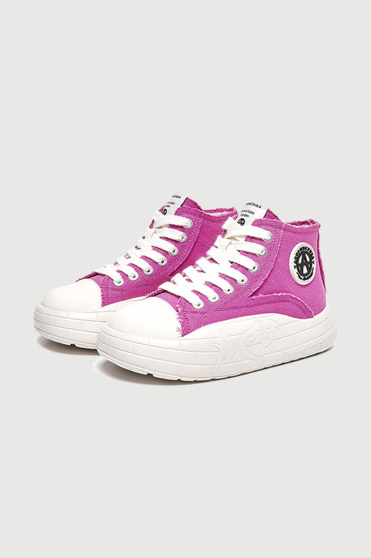 NYU Vulc Mid Pink/White Acupuncture