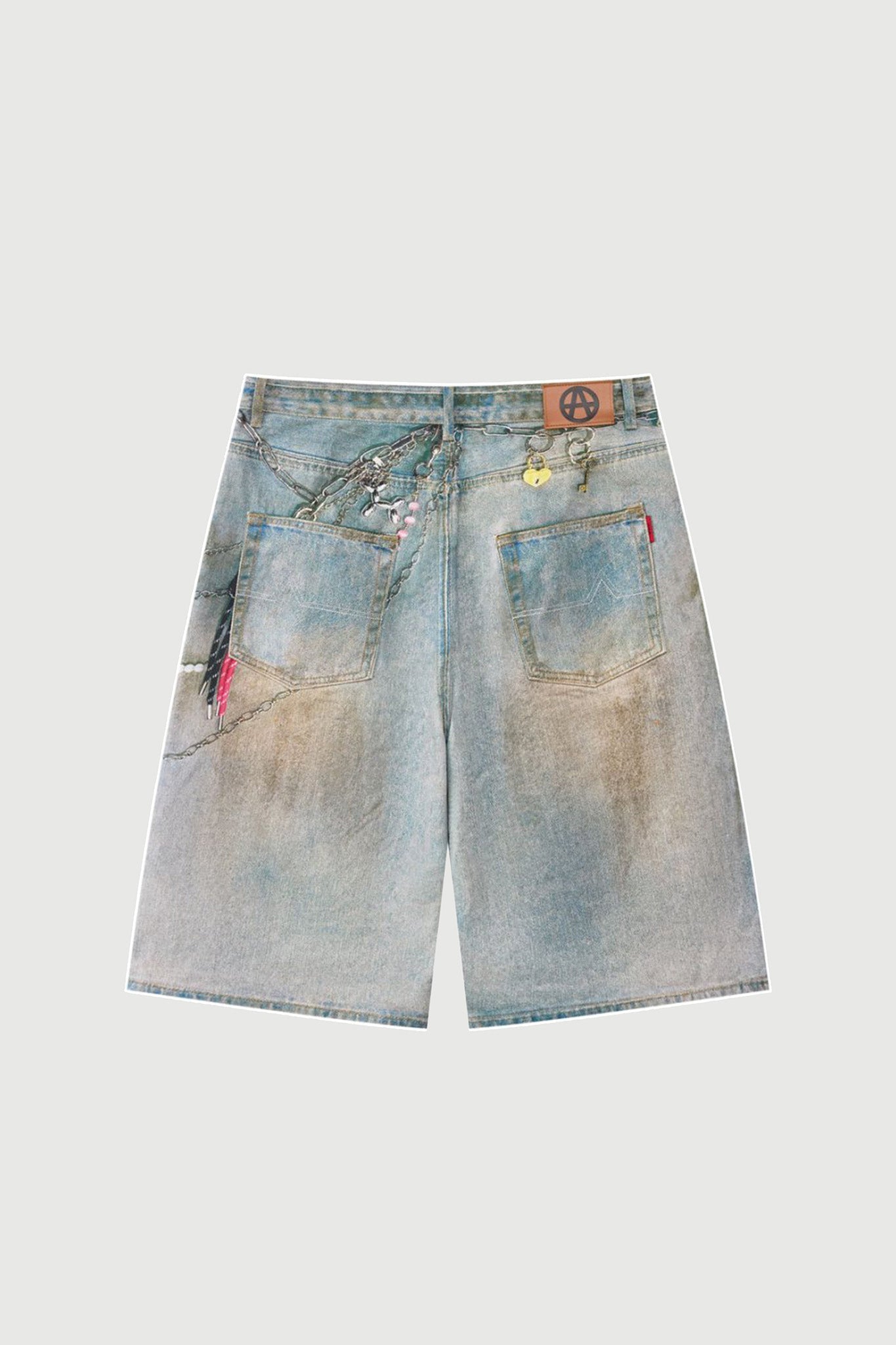 OCEAN FRONT SHORTS DENIM BLUE Acupuncture