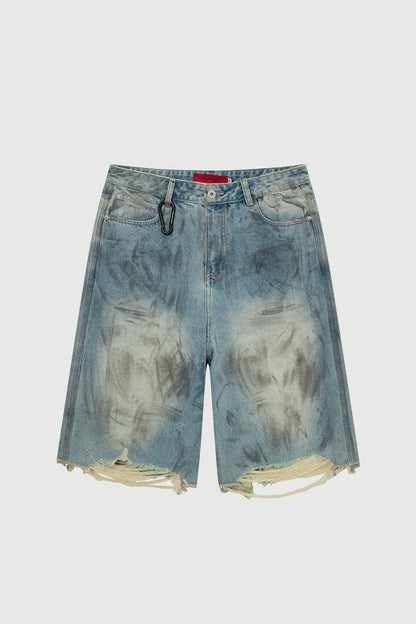 OCEAN FRONT SHORTS RISE WASH Acupuncture