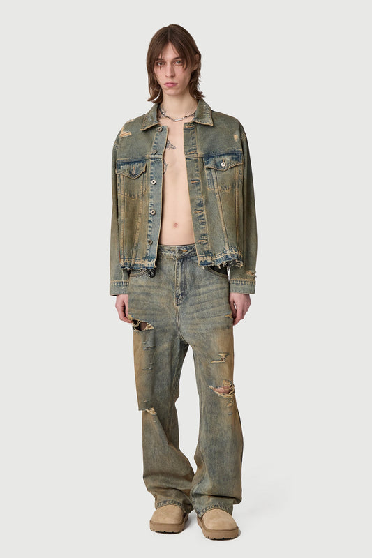 ORIGINAL DENIM BURNT WASH Acupuncture