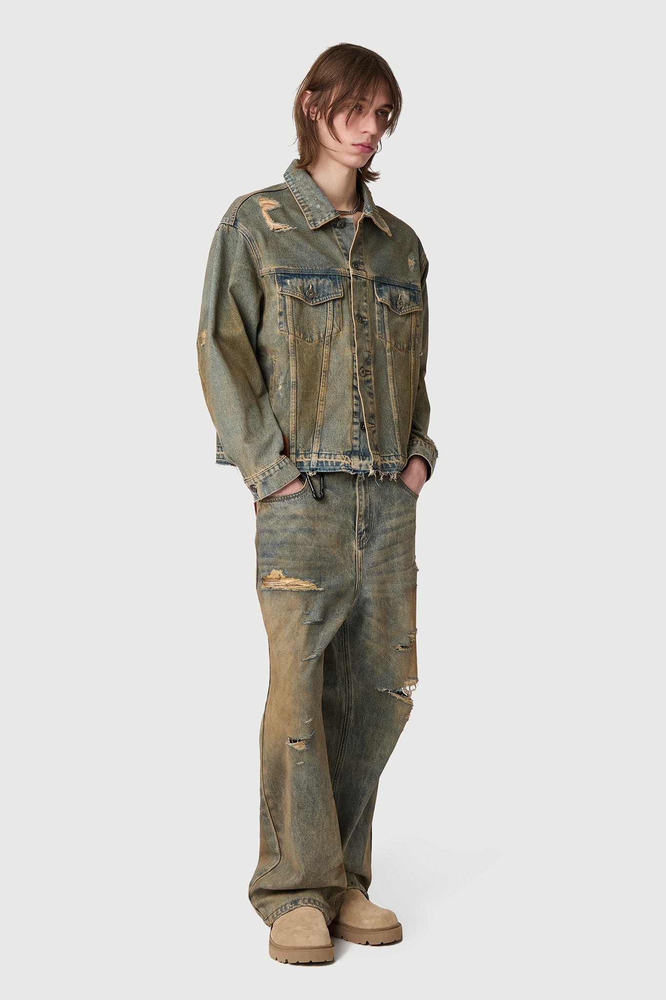 ORIGINAL DENIM BURNT WASH Acupuncture