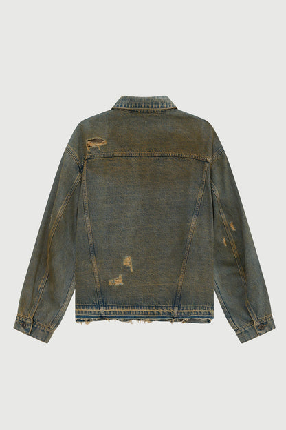 ORIGINAL TRUCKER JKT BROWN Acupuncture