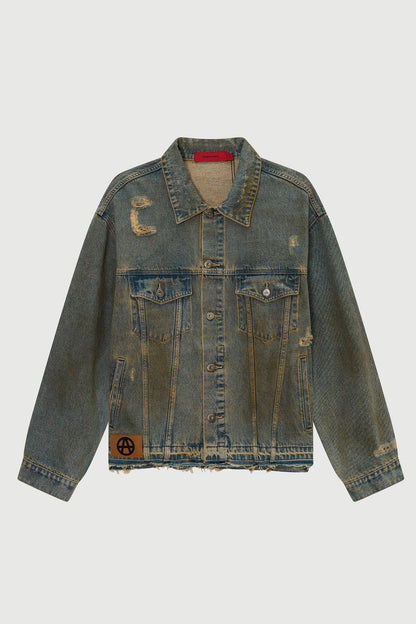 ORIGINAL TRUCKER JKT BROWN Acupuncture