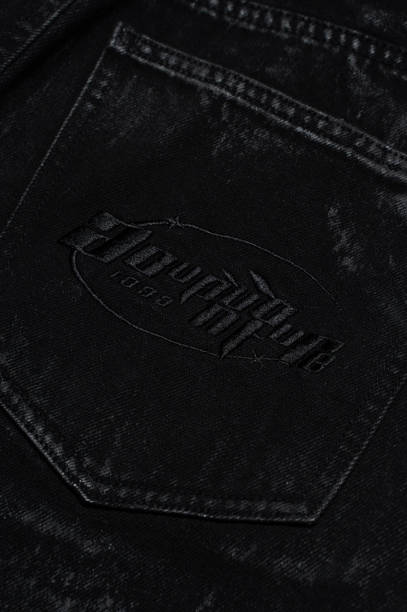 PAINT JEANS BLACK Acupuncture