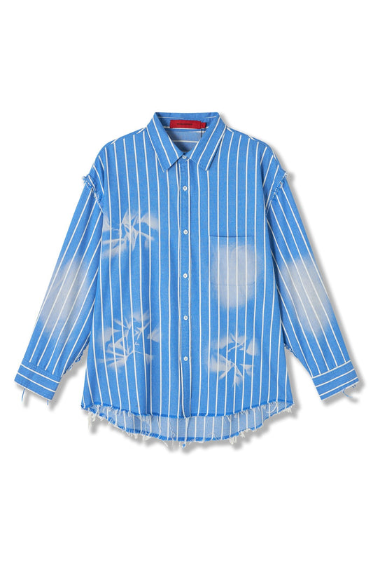 PAINTER SHIRT BLUE Acupuncture