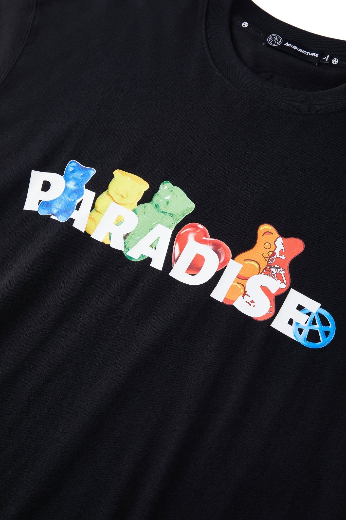 PARADISE TSHIRT BLACK Acupuncture