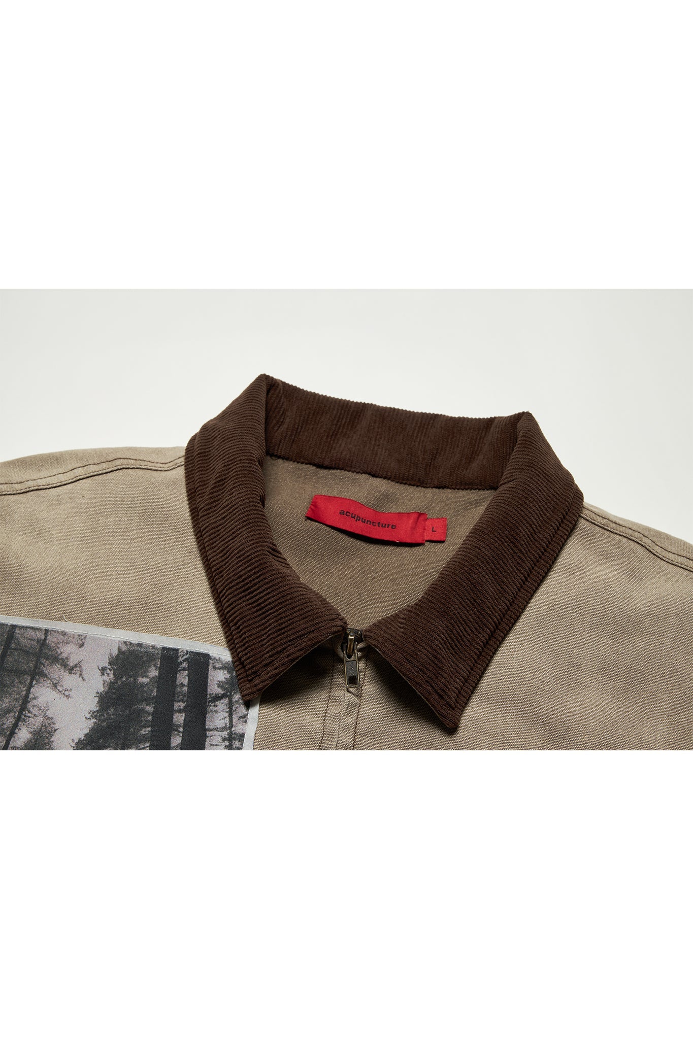 PUNKER JACKET COFFEE QUARTZ Acupuncture