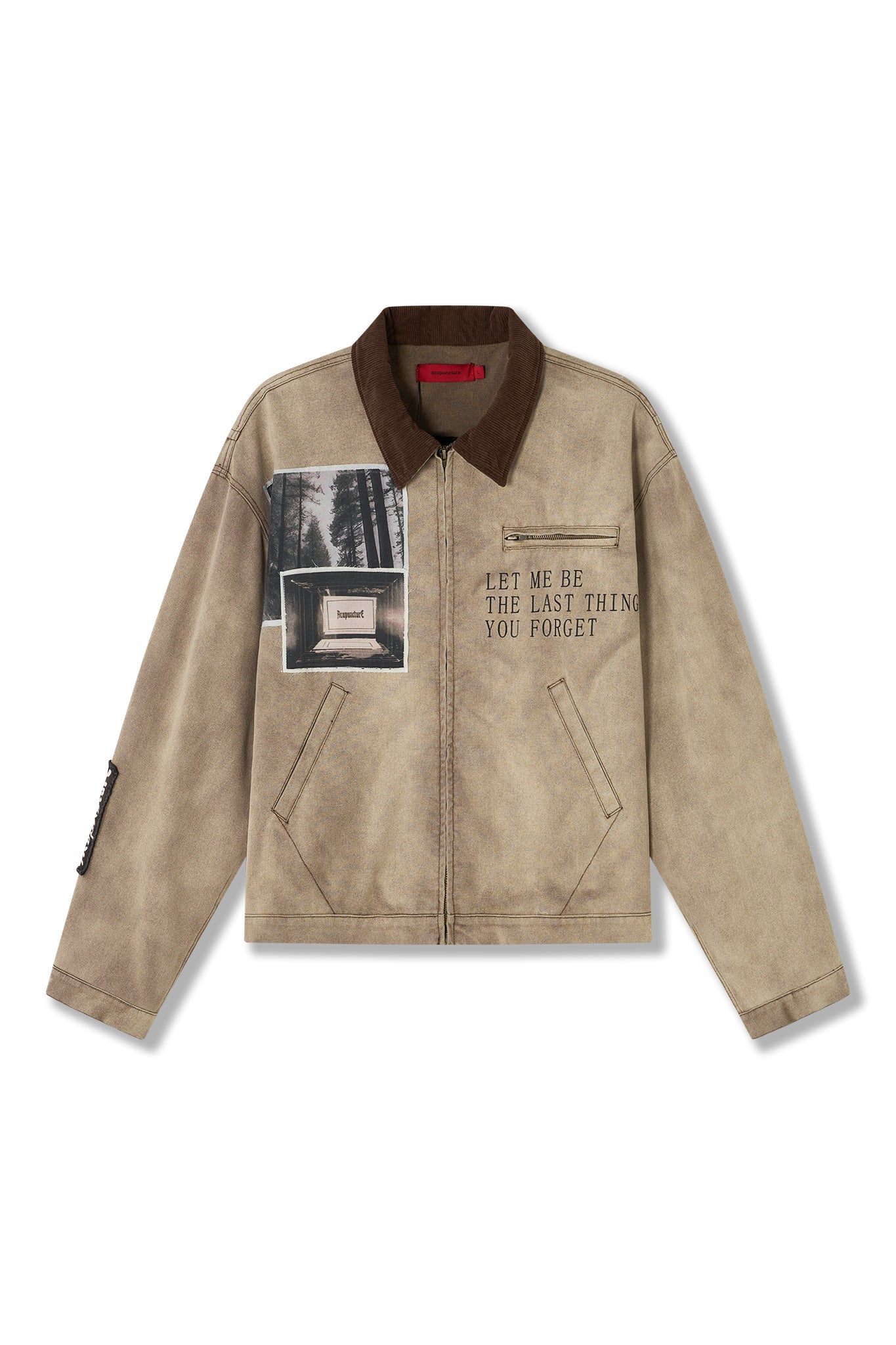 PUNKER JACKET COFFEE QUARTZ Acupuncture