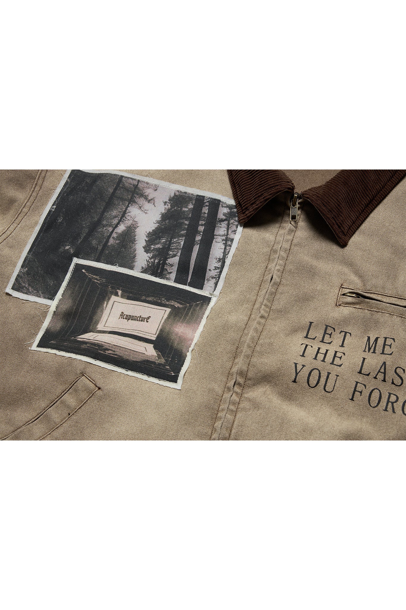 PUNKER JACKET COFFEE QUARTZ Acupuncture