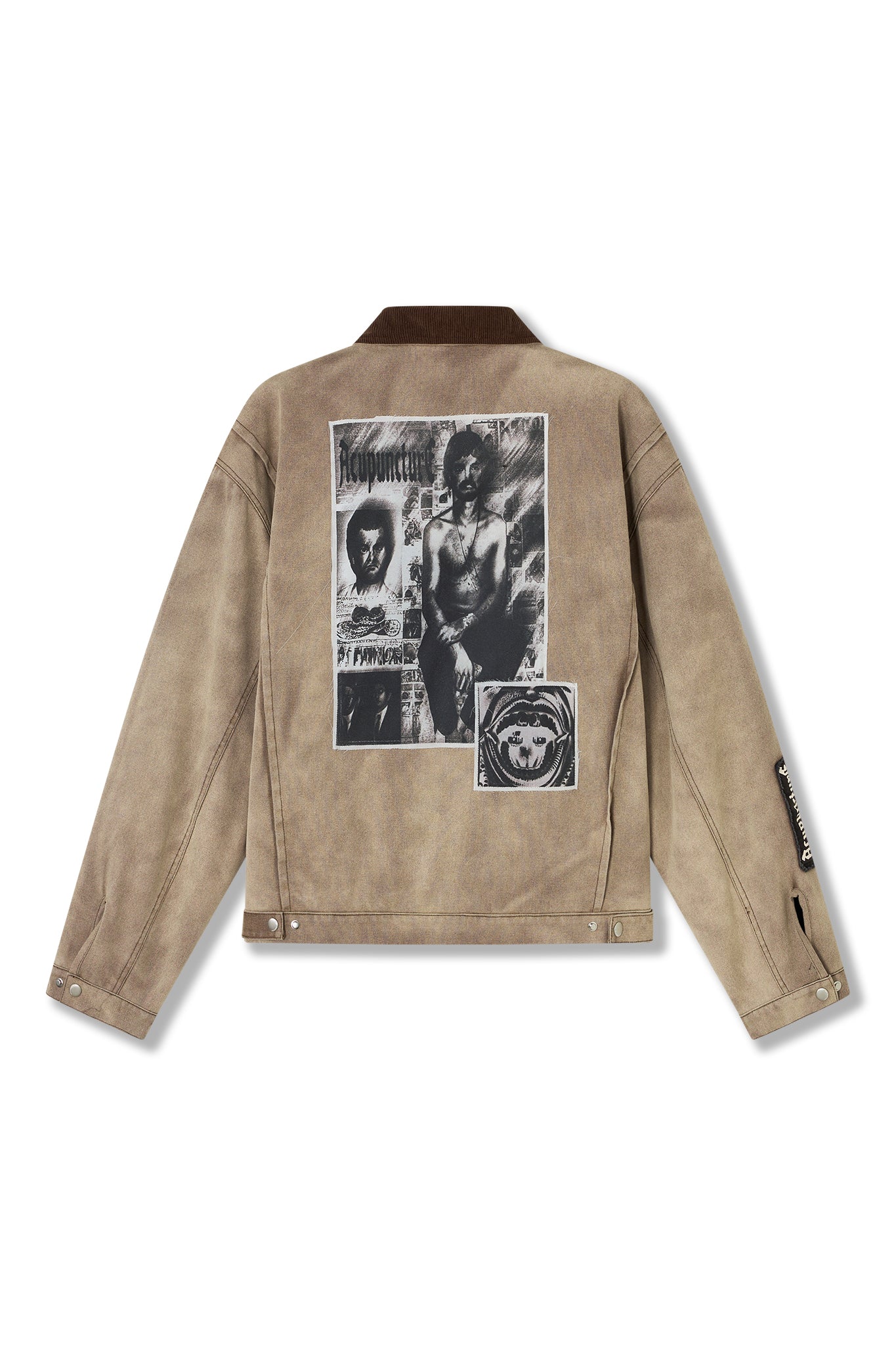 PUNKER JACKET COFFEE QUARTZ Acupuncture