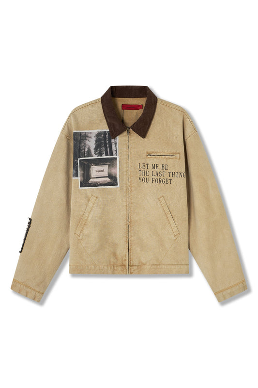 PUNKER JACKET KHAKI Acupuncture
