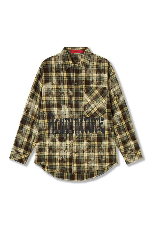 PUNKER SHIRT KHAKI Acupuncture