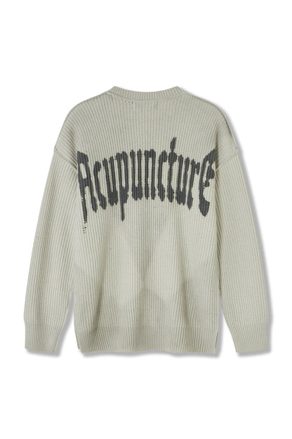 PUNKER SWEATER KHAKI Acupuncture