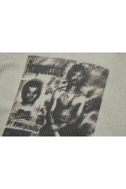 PUNKER SWEATER KHAKI Acupuncture