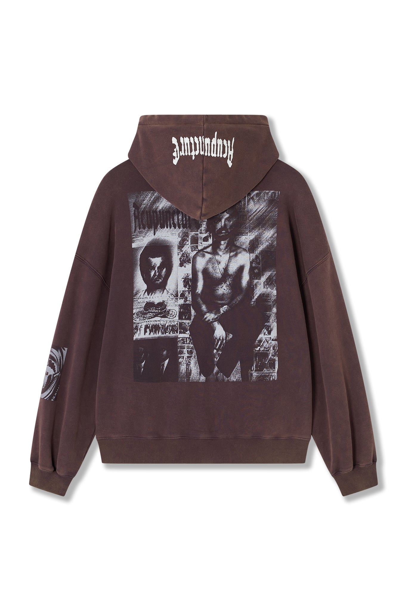 PUNKER ZIP HOODIE POMACE RED Acupuncture