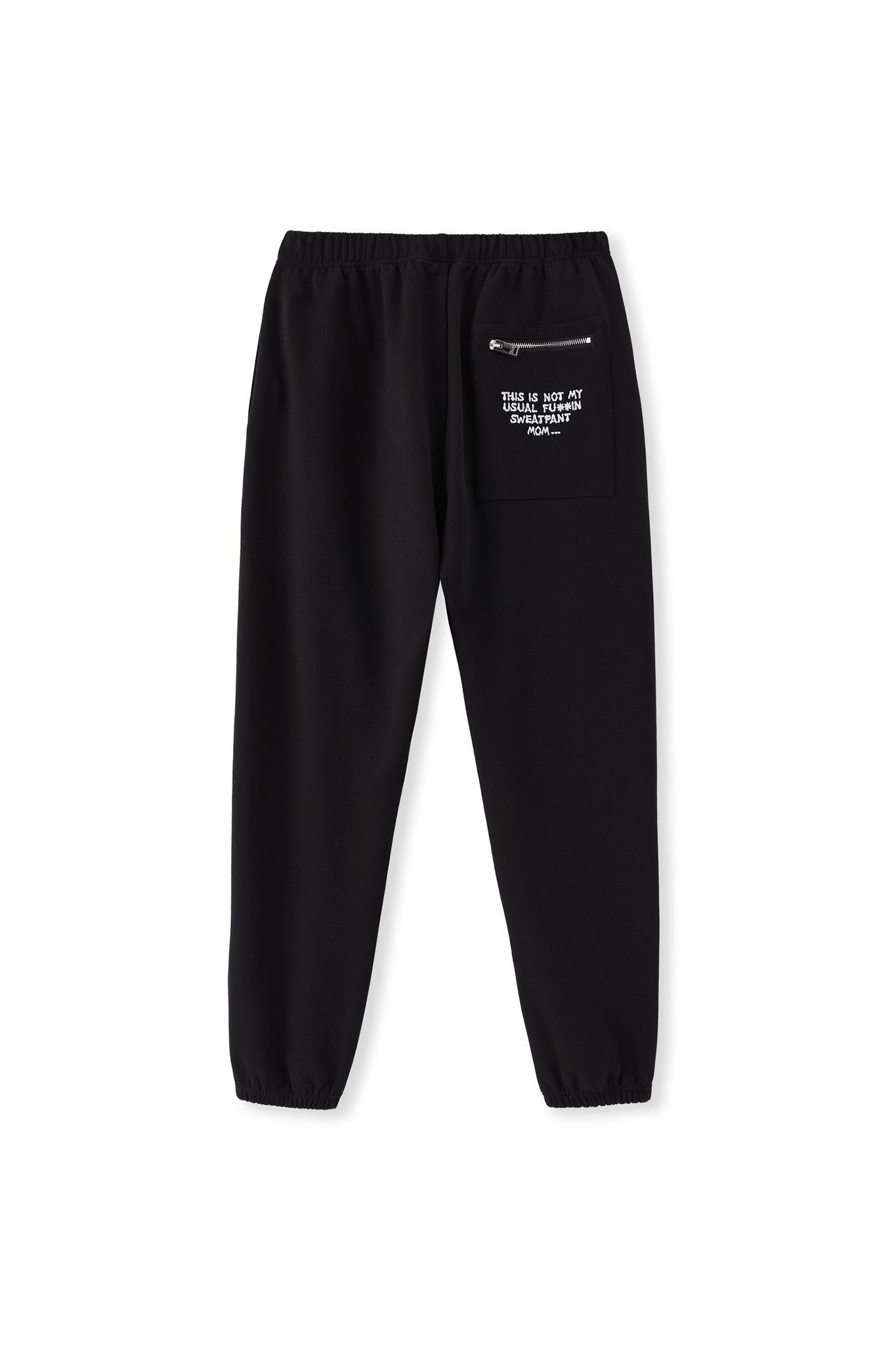 PUNWORLD FLEECE SWEATPANTS BLACK Acupuncture