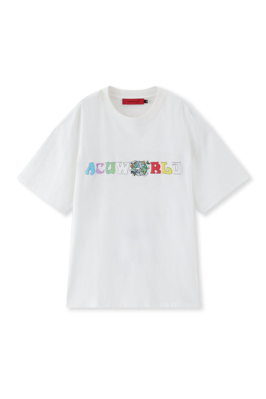 PUNWORLD T-SHIRT WHITE Acupuncture