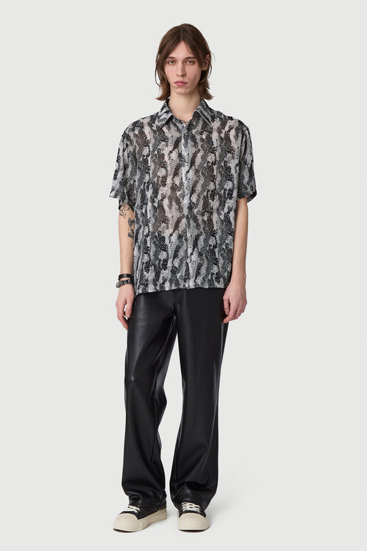PYTHON SHIRT S/S GREY Acupuncture