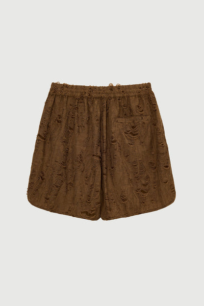 RAT RACE SHORTS BROWN Acupuncture