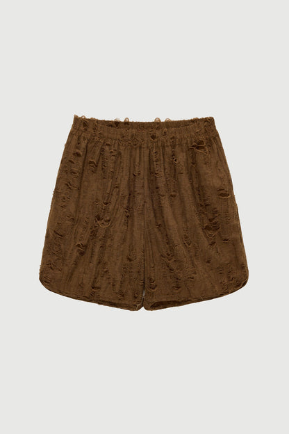 RAT RACE SHORTS BROWN Acupuncture