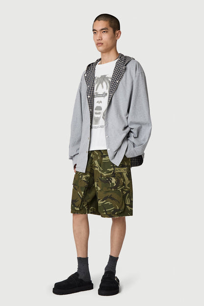 REVERSIBLE FIELD SHIRT CHECK BLUE Acupuncture