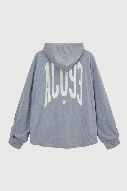 REVERSIBLE FIELD SHIRT CHECK BLUE Acupuncture