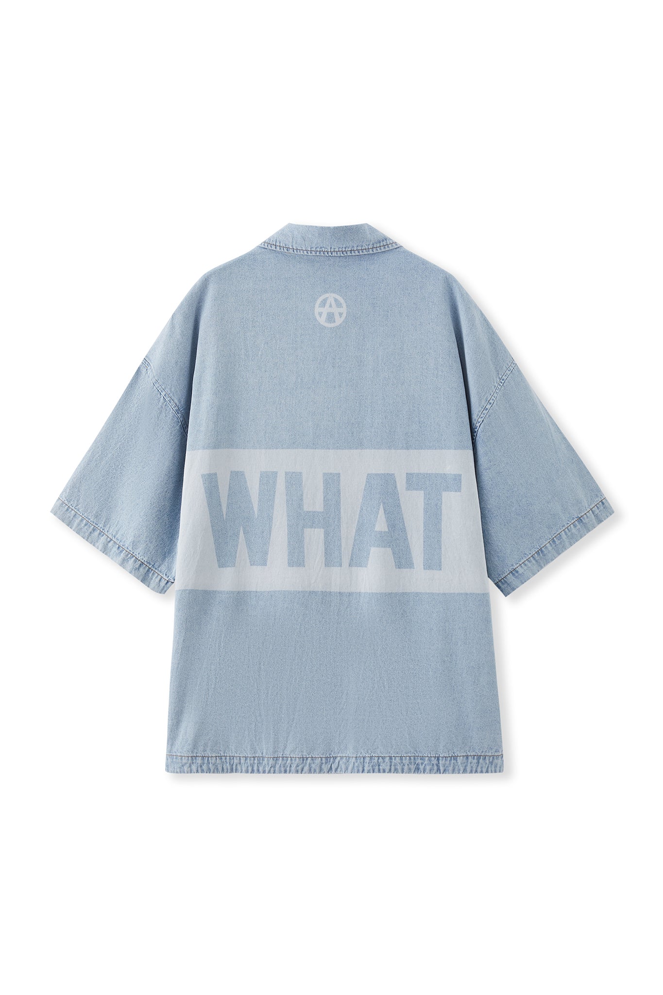 SAY WHAT SHIRT LIGHT BLUE Acupuncture