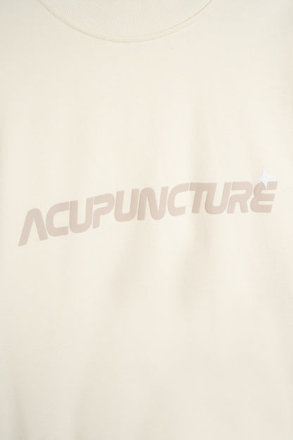SHADOW BEAR CREWNECK CREAM Acupuncture