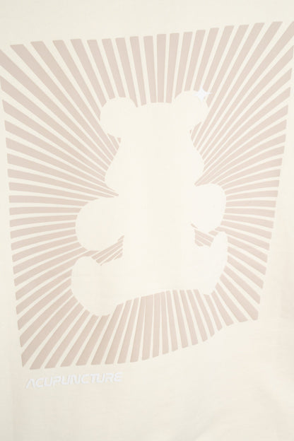 SHADOW BEAR CREWNECK CREAM Acupuncture