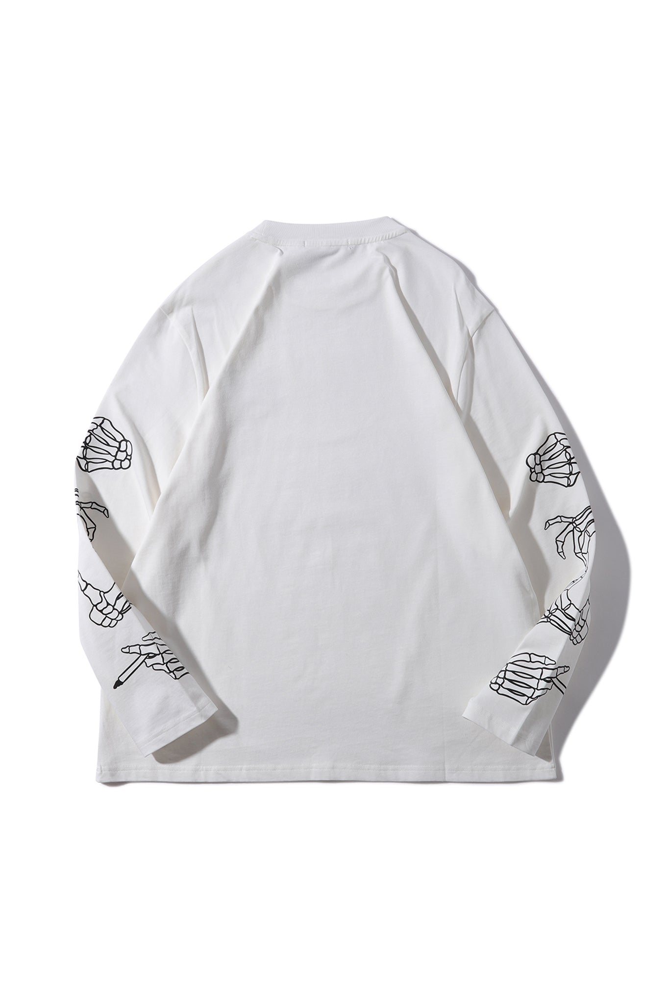SKULL HEART TSHIRT WHITE Acupuncture