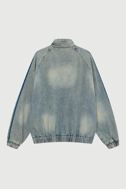 SPORTY DENIM JKT BLUE Acupuncture