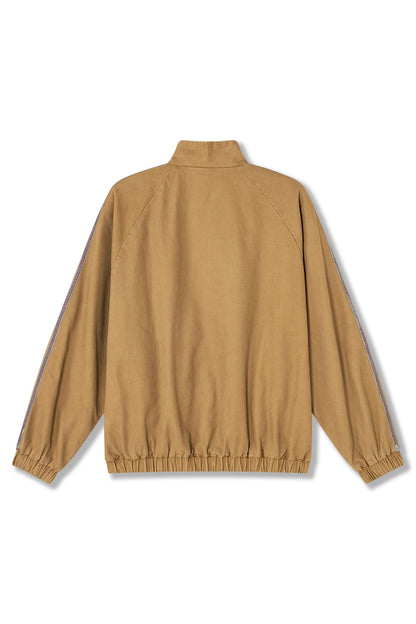 SPORTY JACKET DARK BEIGE Acupuncture