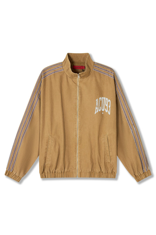 SPORTY JACKET DARK BEIGE Acupuncture