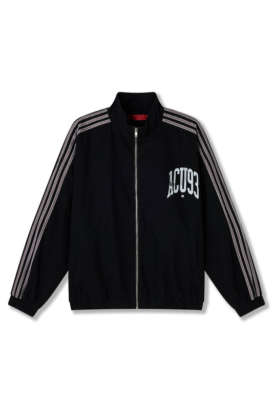 SPORTY JACKET WASHED BLACK Acupuncture
