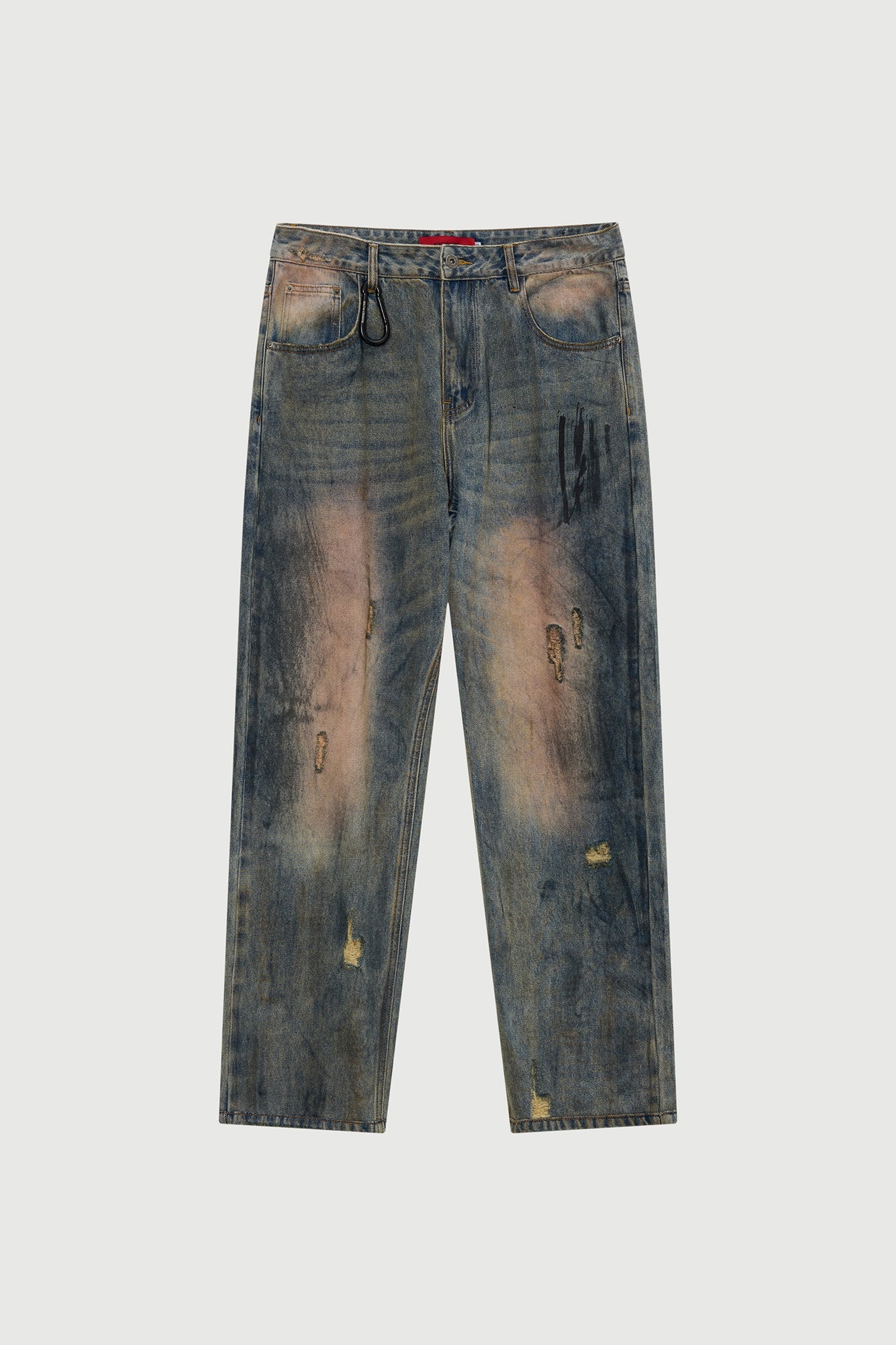 TEXAS DENIM OVERUSED WASH Acupuncture