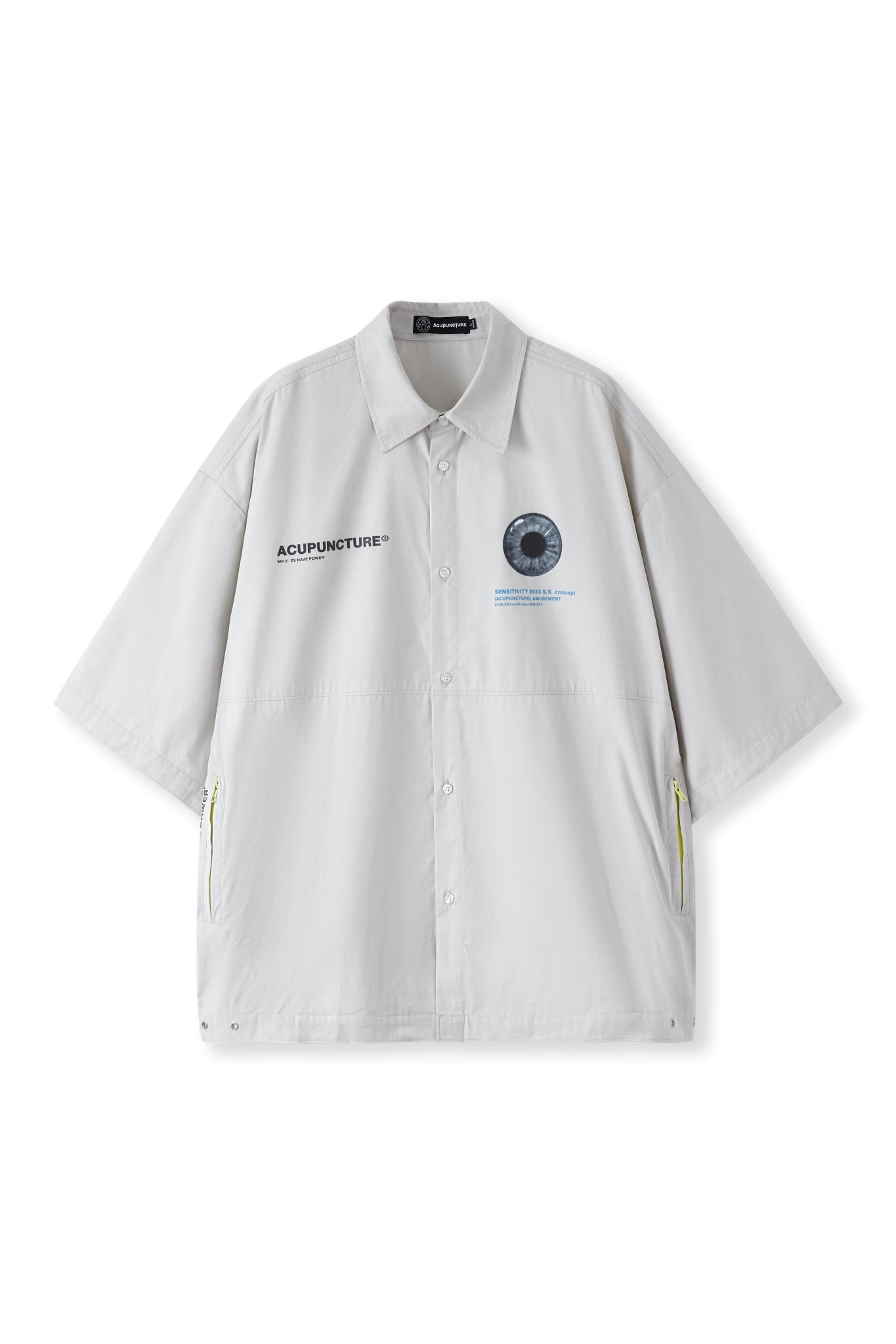 THE PUPIL SHIRT LIGHT GREY Acupuncture