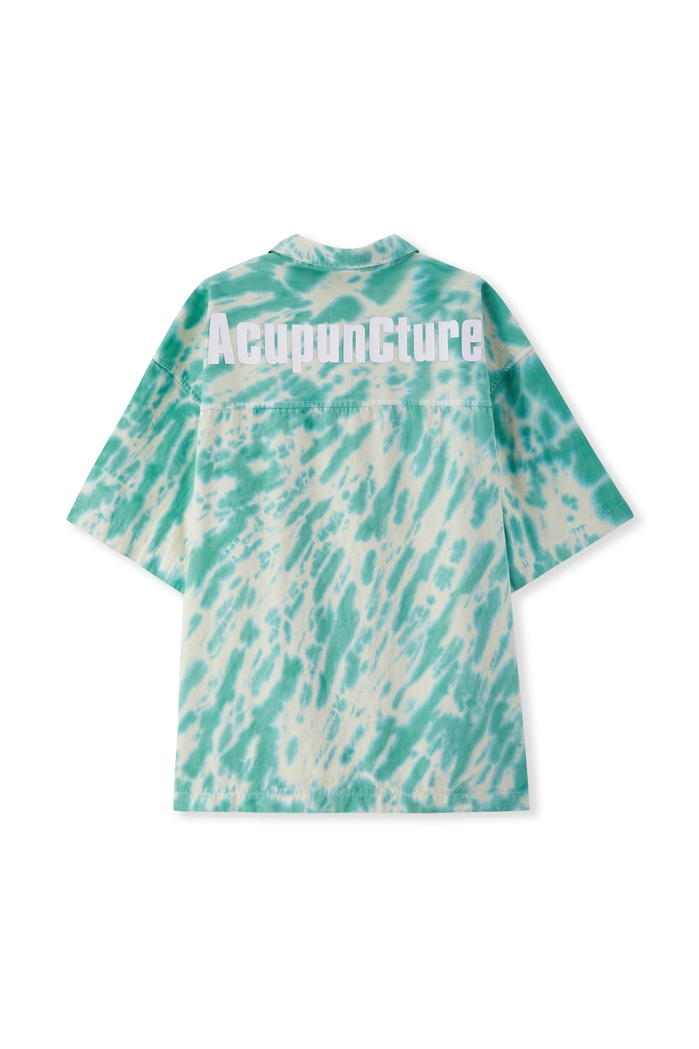 TIE DYE SHIRT MIXED GREEN Acupuncture