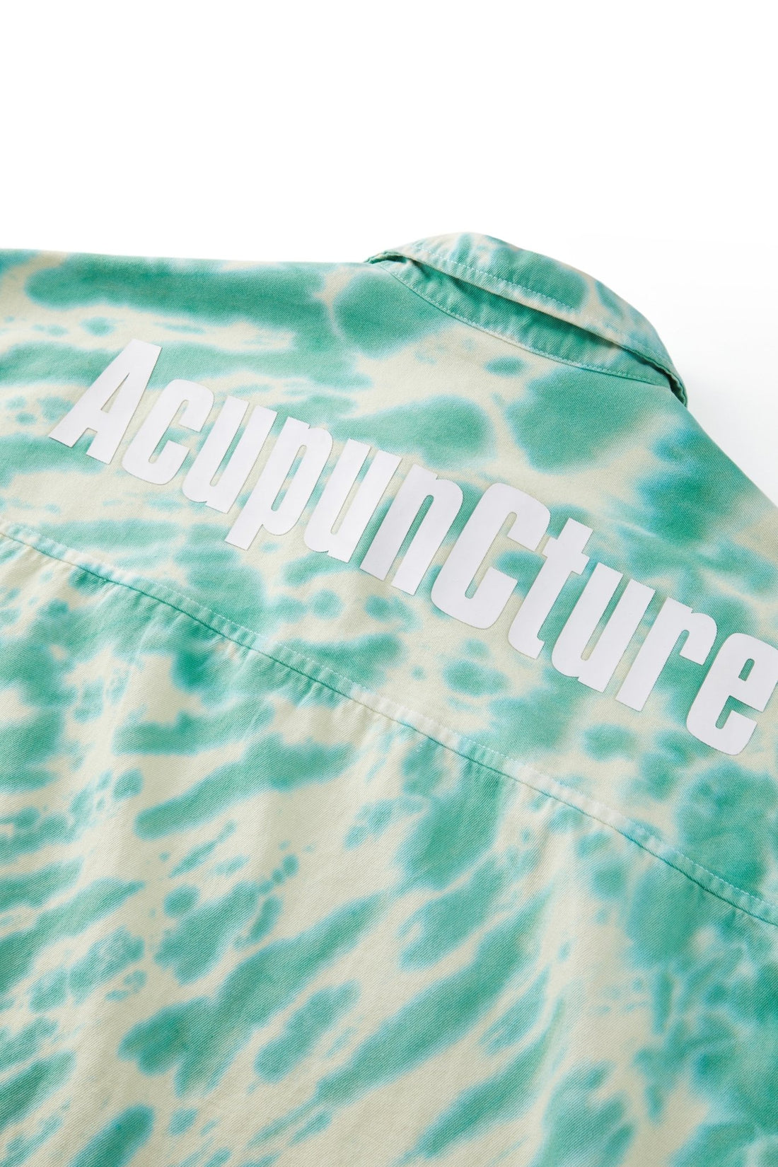 TIE DYE SHIRT MIXED GREEN Acupuncture