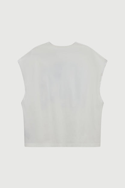 TOUCH DOWN SLEEVELESS EGG WHITE Acupuncture