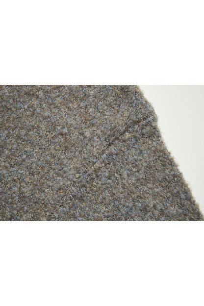 V-CUT SWEATER GREY Acupuncture