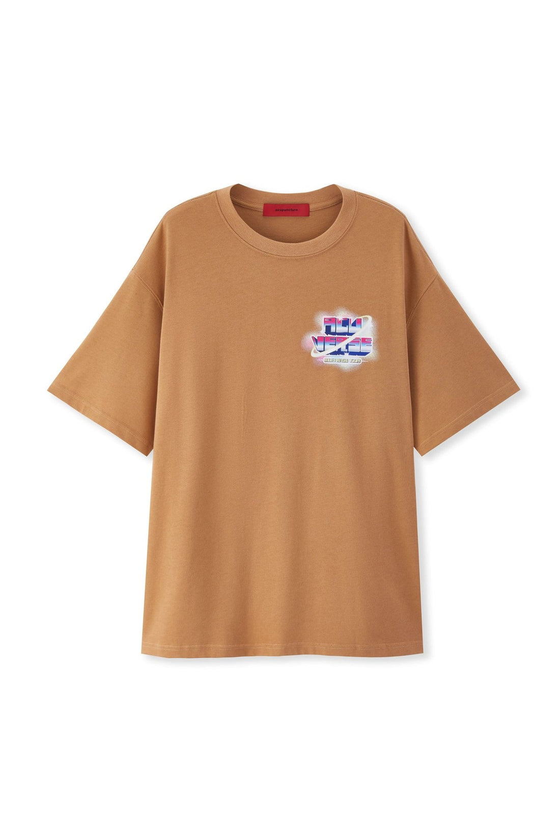 VERSE T-SHIRT BROWN Acupuncture