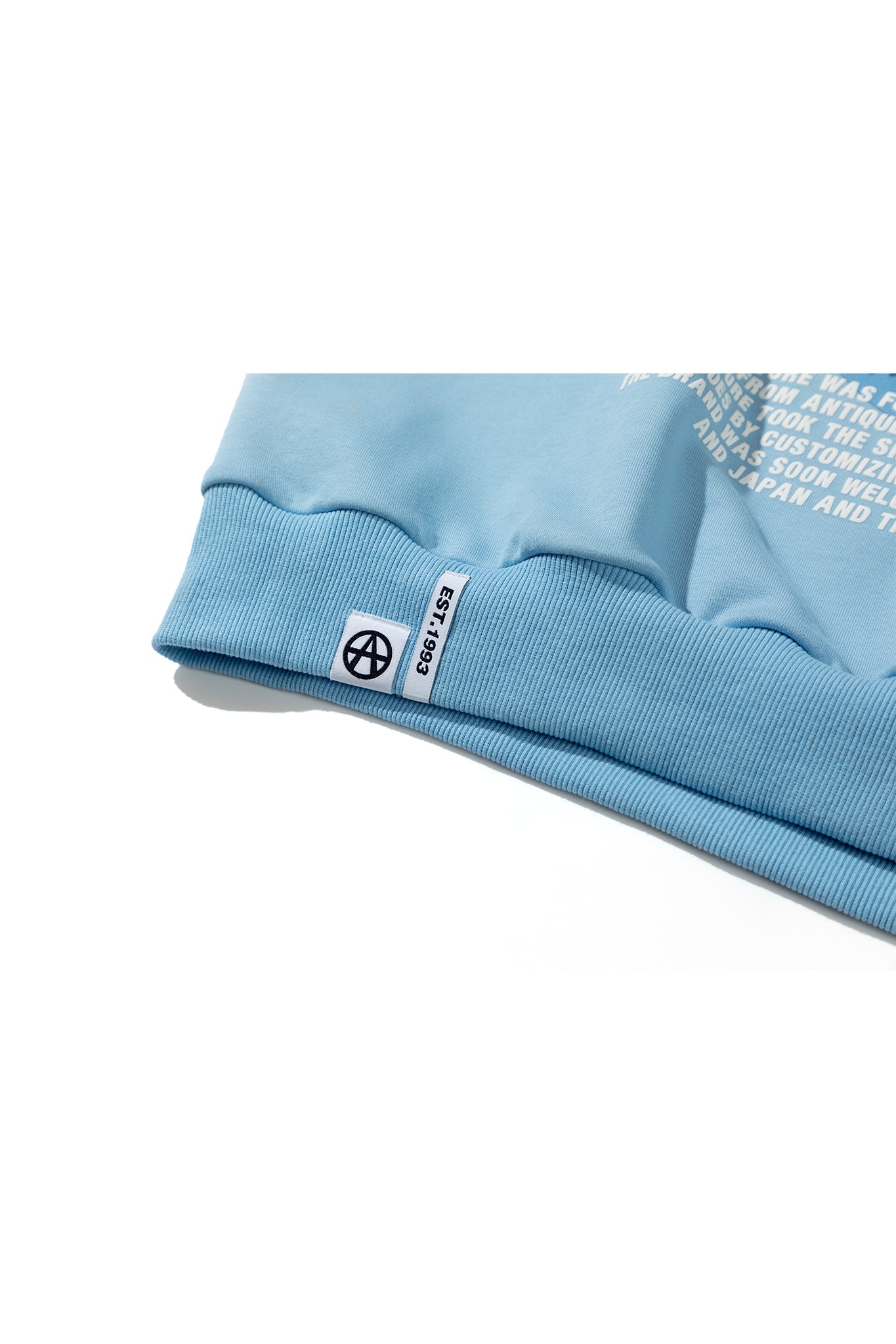 ACU HOODIE BABY BLUE Acupuncture