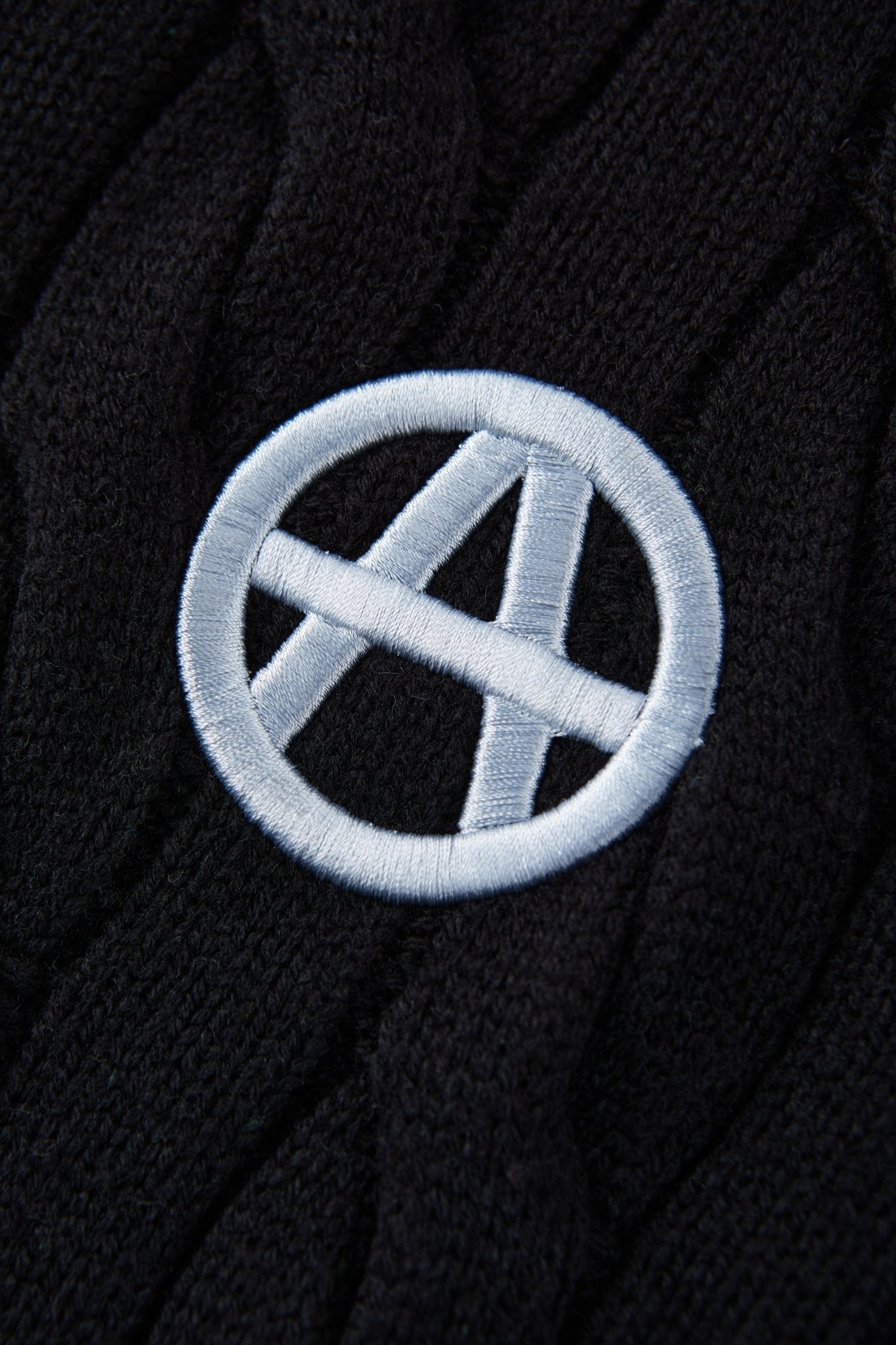 ACU TIE-DYE SWEATER BLACK Acupuncture